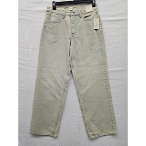Universal Thread Womens 90s Baggy Mid Rise Jeans Light Wash Denim Size 8 NEW